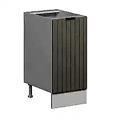 Alvinka Mutfak Modül Mbr_B Alt 1K1R 40Cm Dolap Beyaz Kumtaşı Suntalam