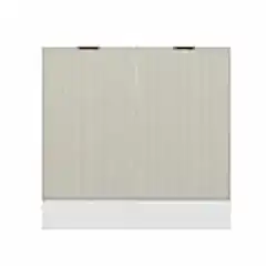 Alvinka Mutfak Modül Mbr_B Alt 2K1R 90Cm Dolap Beyaz Kumtaşı Mdf