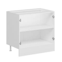 Alvinka Mutfak Modül Mbr_B Alt 2K1R 90Cm Dolap Beyaz Kumtaşı Mdf