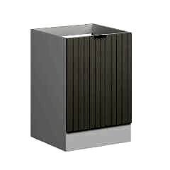 Alvinka Mutfak Modül Mbr_B Alt 1K 60Cm Evye Dolap Beyaz Kumtaşı Suntalam