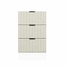 Alvinka Mutfak Modül Mbr_B Alt 3Ç Nray 50Cm Dolap Beyaz Kumtaşı Mdf