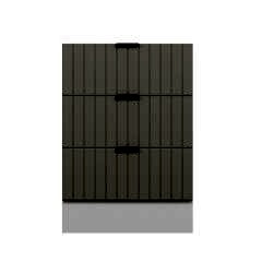 Alvinka Mutfak Modül Mbr_B Alt 3Ç Nray 60Cm Dolap Beyaz Kumtaşı Mdf