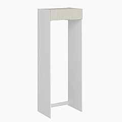 Alvinka Mutfak Modül Mbr_B 80-H222Cm Buz Dolabı Beyaz Kumtaşı Suntalam