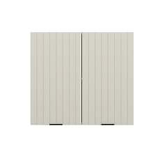 Alvinka Mutfak Modül Mbr_B Üst 2Dk1R 80-H72Cm Dolap Beyaz Kumtaşı Suntalam