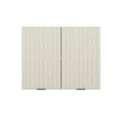 Alvinka Mutfak Modül Mbr_B Üst 2Dk1R 90-H72Cm Dolap Beyaz Kumtaşı Mdf