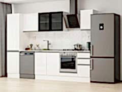 Alvinka 290X210 Cm High Gloss Mutfak Dolabı Mb-E80B50S40-3 High Gloss | Beyaz - Mdf