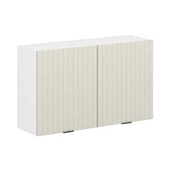 Alvinka Mutfak Modül Mbr_B Üst 2Dk1R 120-H72Cm Dolap Beyaz Kumtaşı Mdf