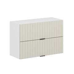 Alvinka Mutfak Modül Mbr_B Üst 2Yk1R 90-H60Cm Dolap Beyaz Kumtaşı Suntalam