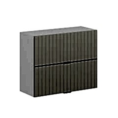 Alvinka Mutfak Modül Mbr_B Üst 2Yk1R 90-H72Cm Dolap Beyaz Kumtaşı Mdf