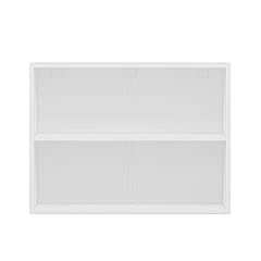 Alvinka Mutfak Modül Üst 2Yk1R 80-H60Cm Dolap Beyaz Alm Cam Mdf