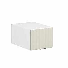 Alvinka Mutfak Modül Mbr_B Üst 1Yk 40-H30Cm Yuk Dolap Beyaz Kumtaşı Mdf