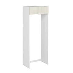 Alvinka Mutfak Modül Mbr_B 90-H240Cm Buz Dolabı Beyaz Kumtaşı Suntalam