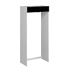 Alvinka Mutfak Modül Mbr_B 100-H222Cm Buz Dolabı Beyaz Antrasit Suntalam