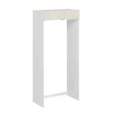 Alvinka Mutfak Modül Mbr_B 100-H222Cm Buz Dolabı Beyaz Kumtaşı Suntalam