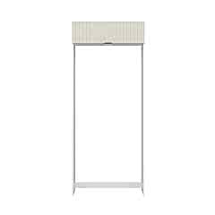 Alvinka Mutfak Modül Mbr_B 100-H240Cm Buz Dolabı Beyaz Kumtaşı Suntalam