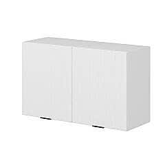 Alvinka Mutfak Modül Mbr_B Üst 2Dk1R 100-H60Cm Dolap Beyaz Beyaz Suntalam