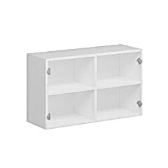 Alvinka Mutfak Modül Mbr_B Üst 2Dk1R 100-H60Cm Dolap Beyaz Beyaz Suntalam