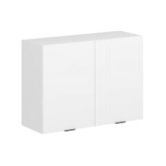 Alvinka Mutfak Modül Mbr_B Üst 2Dk1R 100-H72Cm Dolap Beyaz Beyaz Mdf