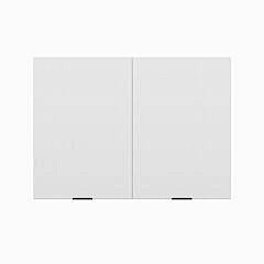 Alvinka Mutfak Modül Mbr_B Üst 2Dk1R 100-H72Cm Dolap Beyaz Beyaz Mdf