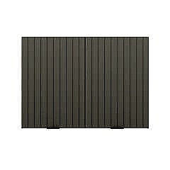 Alvinka Mutfak Modül Mbr_B Üst 2Dk1R 100-H72Cm Dolap Beyaz Kumtaşı Suntalam