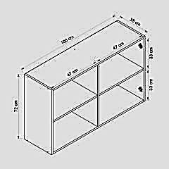 Alvinka Mutfak Modül Mbr_B Üst 2Dk1R 100-H72Cm Dolap Beyaz Kumtaşı Mdf